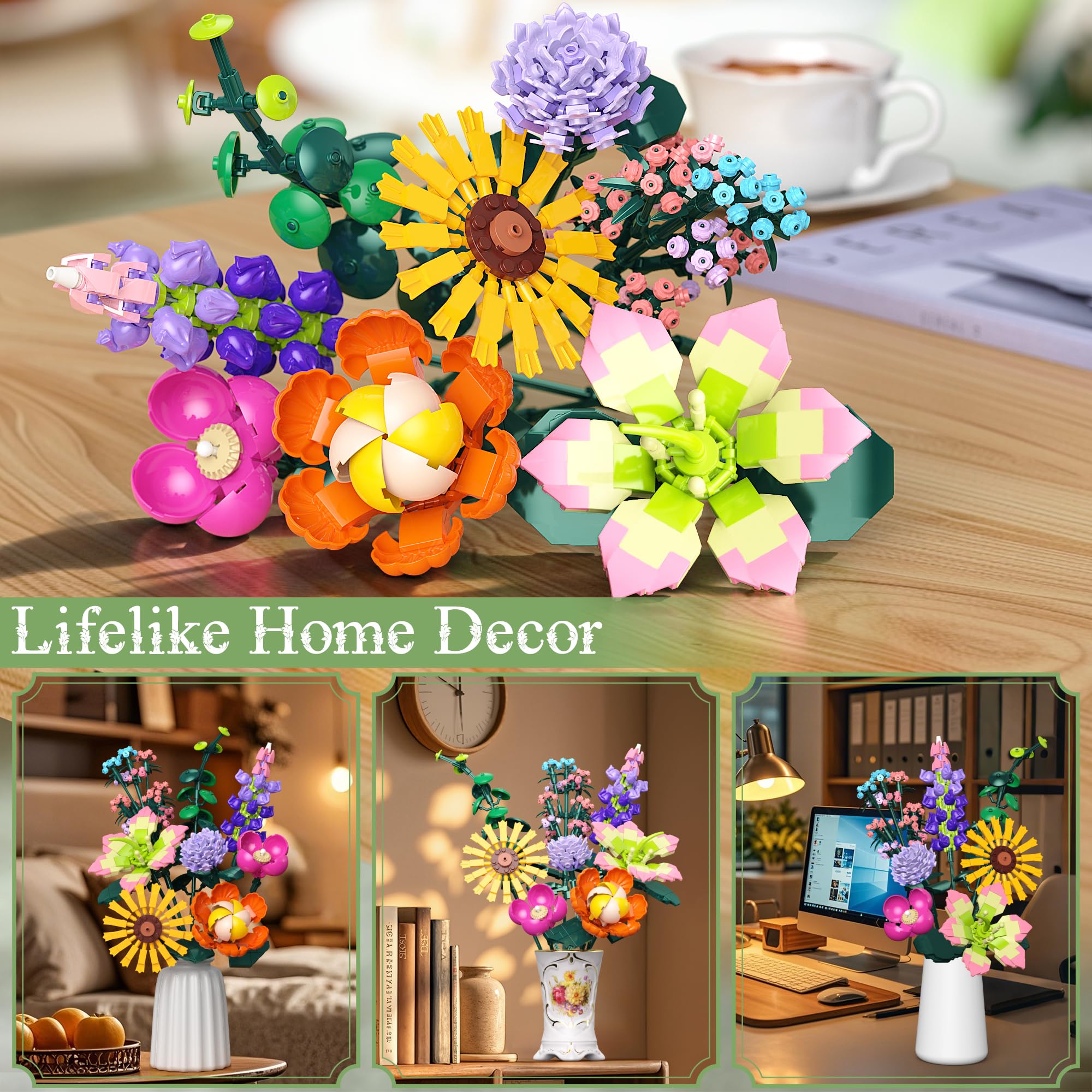 Booyuer flexible vase pairing lets you match any container