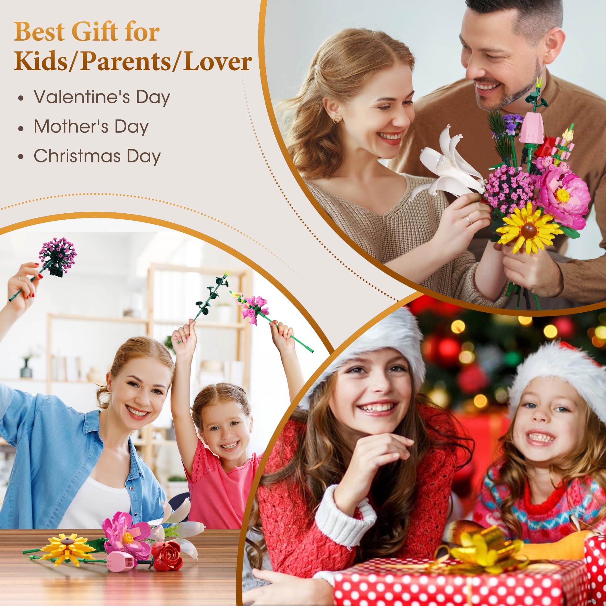 Booyuer gift box DIY flower set makes gifting thoughtful and unique.