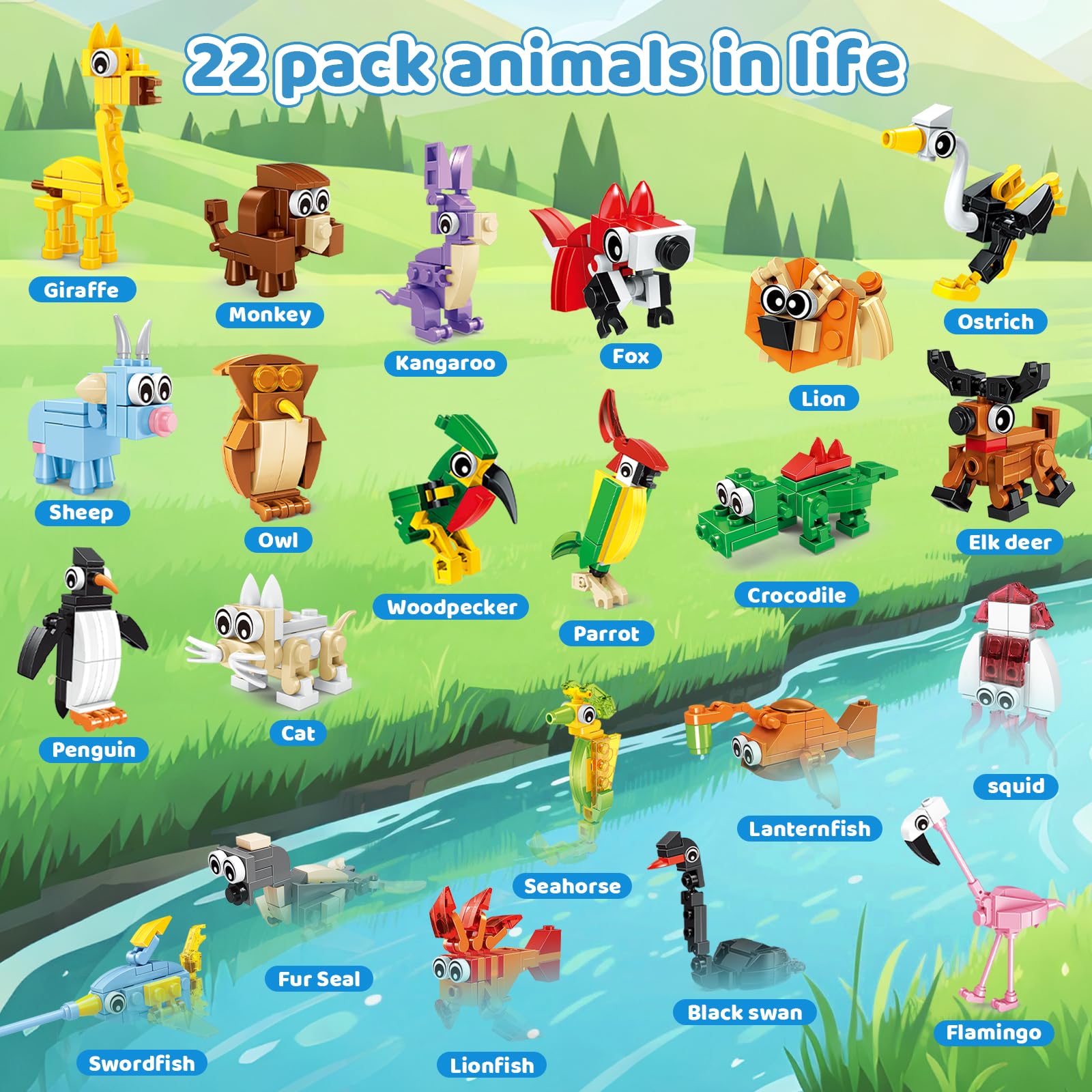 BOPEGOLO 22-pack promotes screen-free play and hands-on learning.