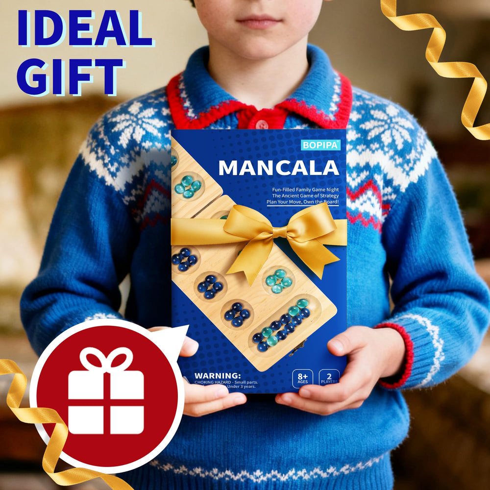 BOPIPA Mancala folding closure keeps beads safely stored when closed.