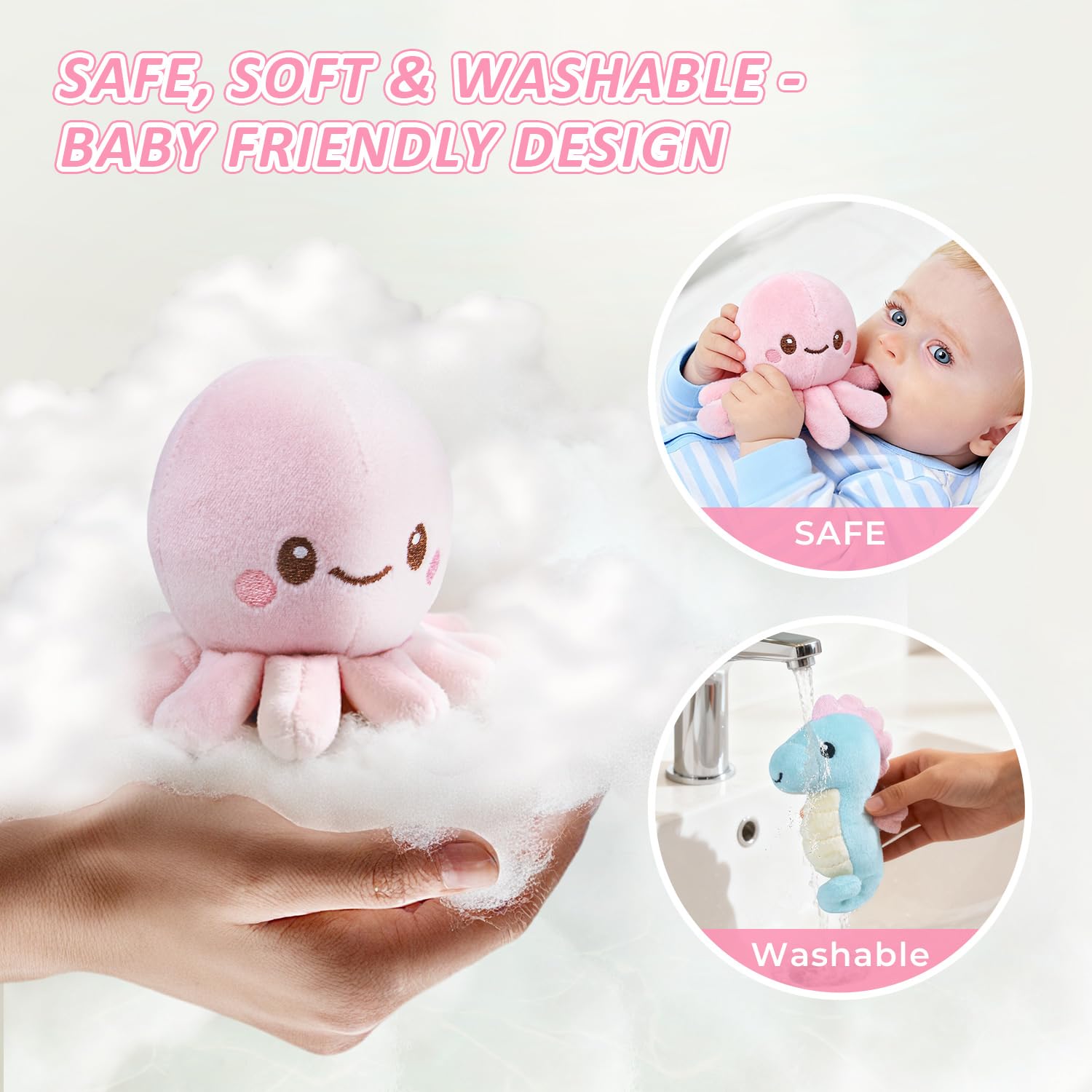 Bopopo submarine with octopus for crinkle sounds