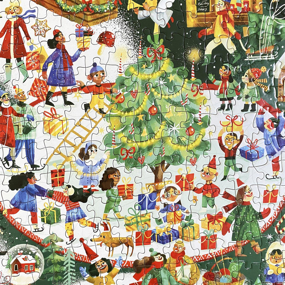 Bopster completed puzzle measures 70 by 50 cm for display.