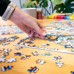 Bopster London Illustrated Puzzle St Pauls Cathedral detail for immersive solving.