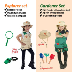 Born Toys dress-up accessories pack, complete props for creative storytelling