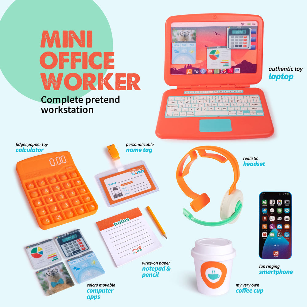 Born Toys home office phone encourages pretend calls for social play