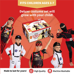 Born Toys costumes made from machine washable polyester for easy care