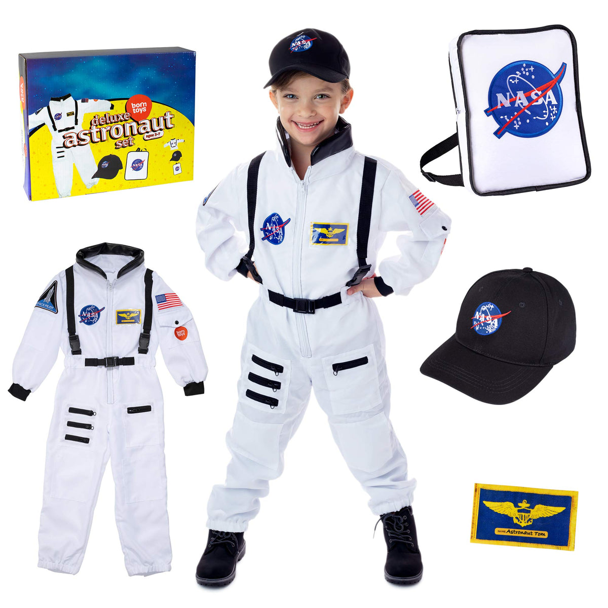 Born Toys office costume set for kids, ideal for classroom role-play and imaginative storytelling.