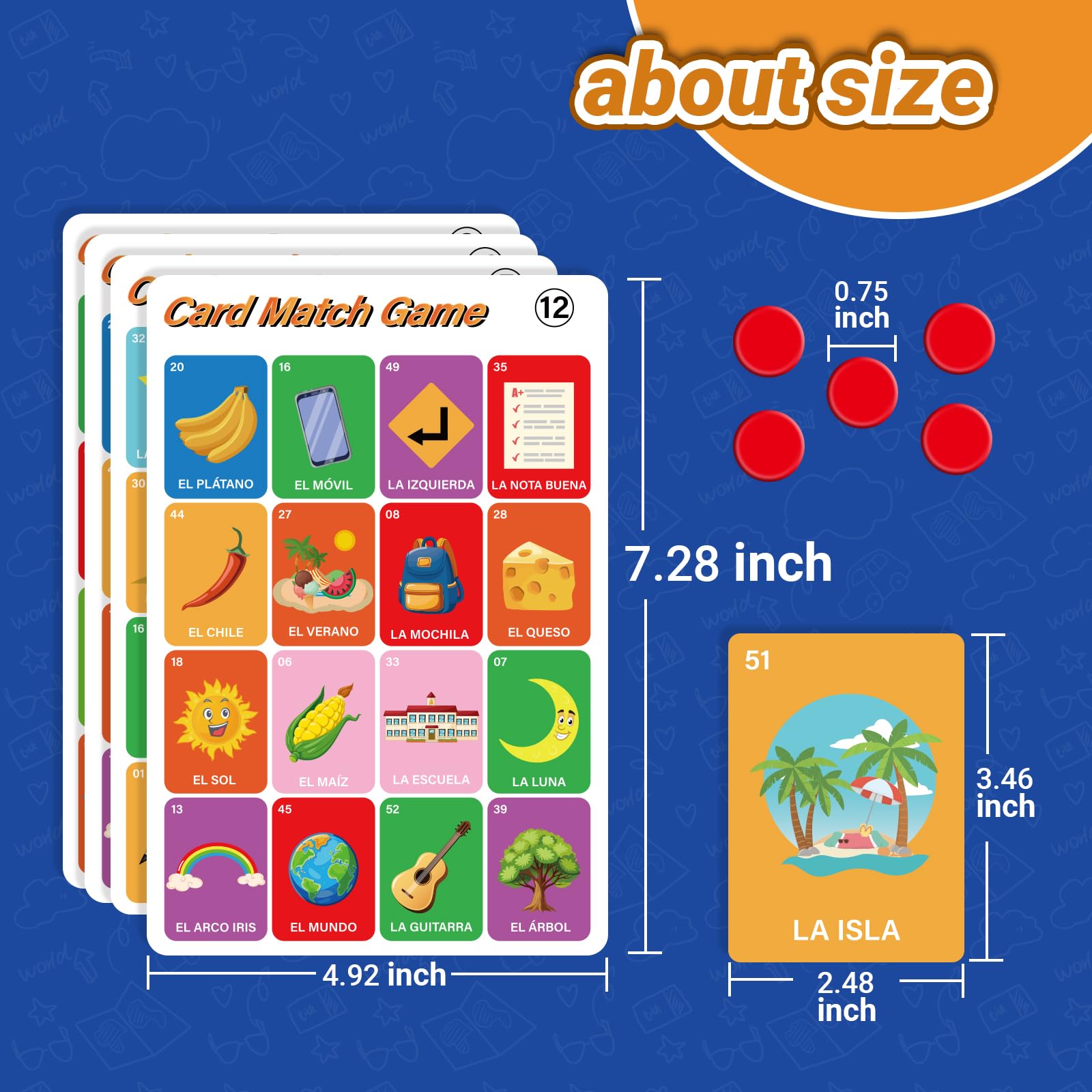 Bosctanuc Loteria illustrated cards boost word recognition during play.