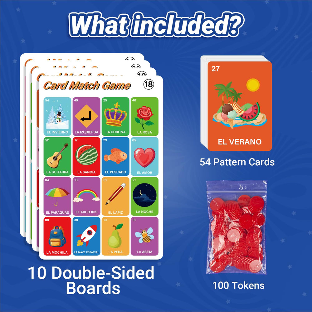 Bosctanuc Loteria double-sided boards enable versatile family games.
