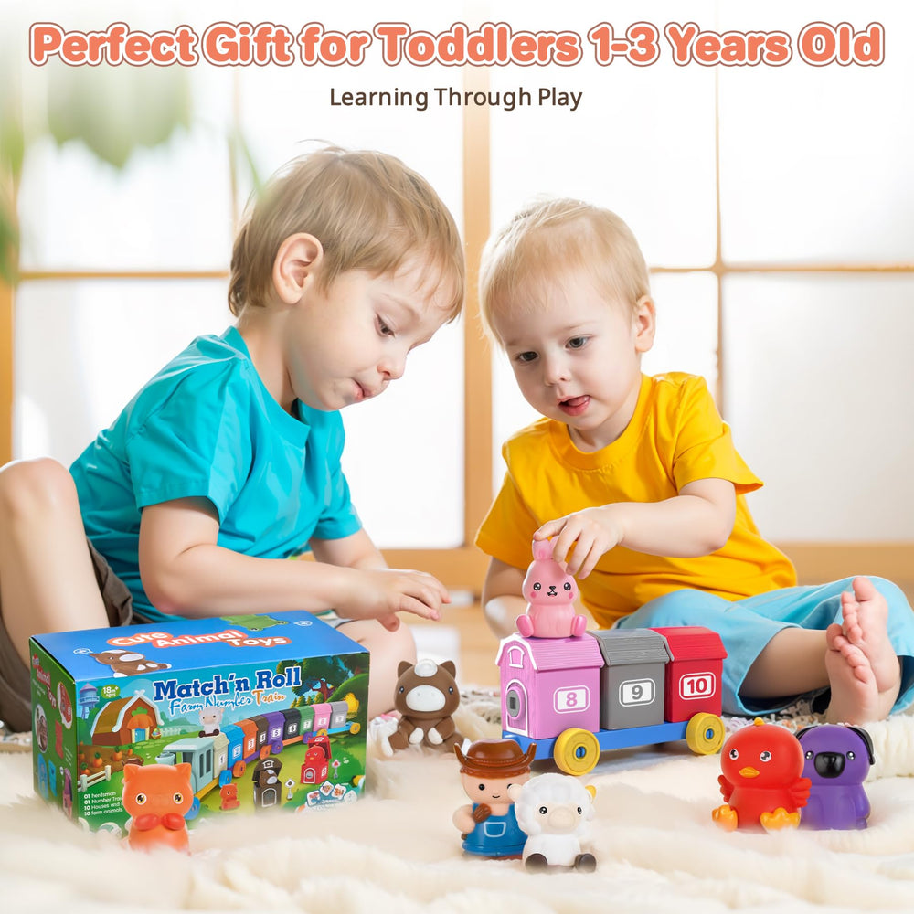BOSEDSANG toddler learning toy farm play at home.