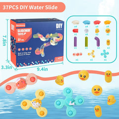 DIY waterfall station design to spark imagination during water play
