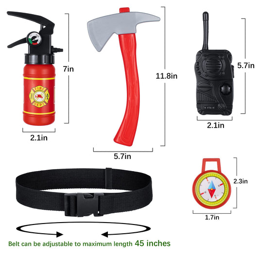 Bosvin firefighter helmet accessory adds authentic headwear for outfits.