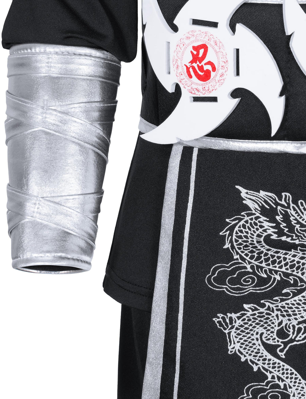 Bosvin Ninjia costume packaging shows all included pieces.