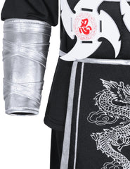 Bosvin Ninjia costume packaging shows all included pieces.
