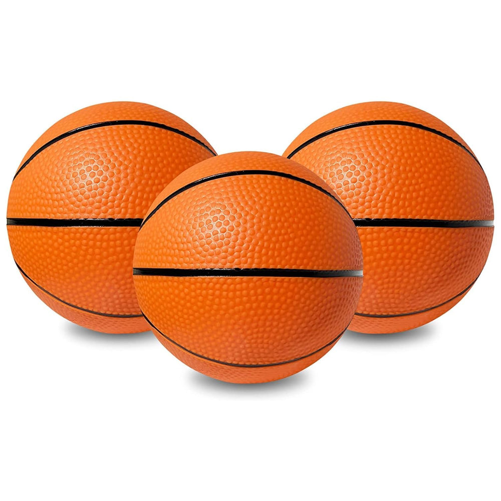Botabee 5-inch mini basketballs set of 3 ready for indoor and outdoor play.