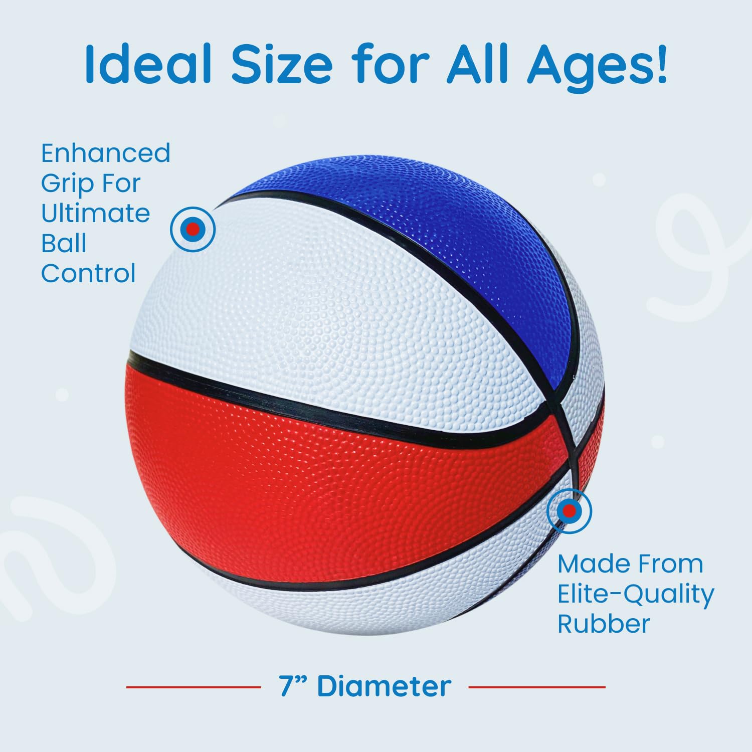 Botabee mini basketballs for arcade systems deliver consistent bounce.