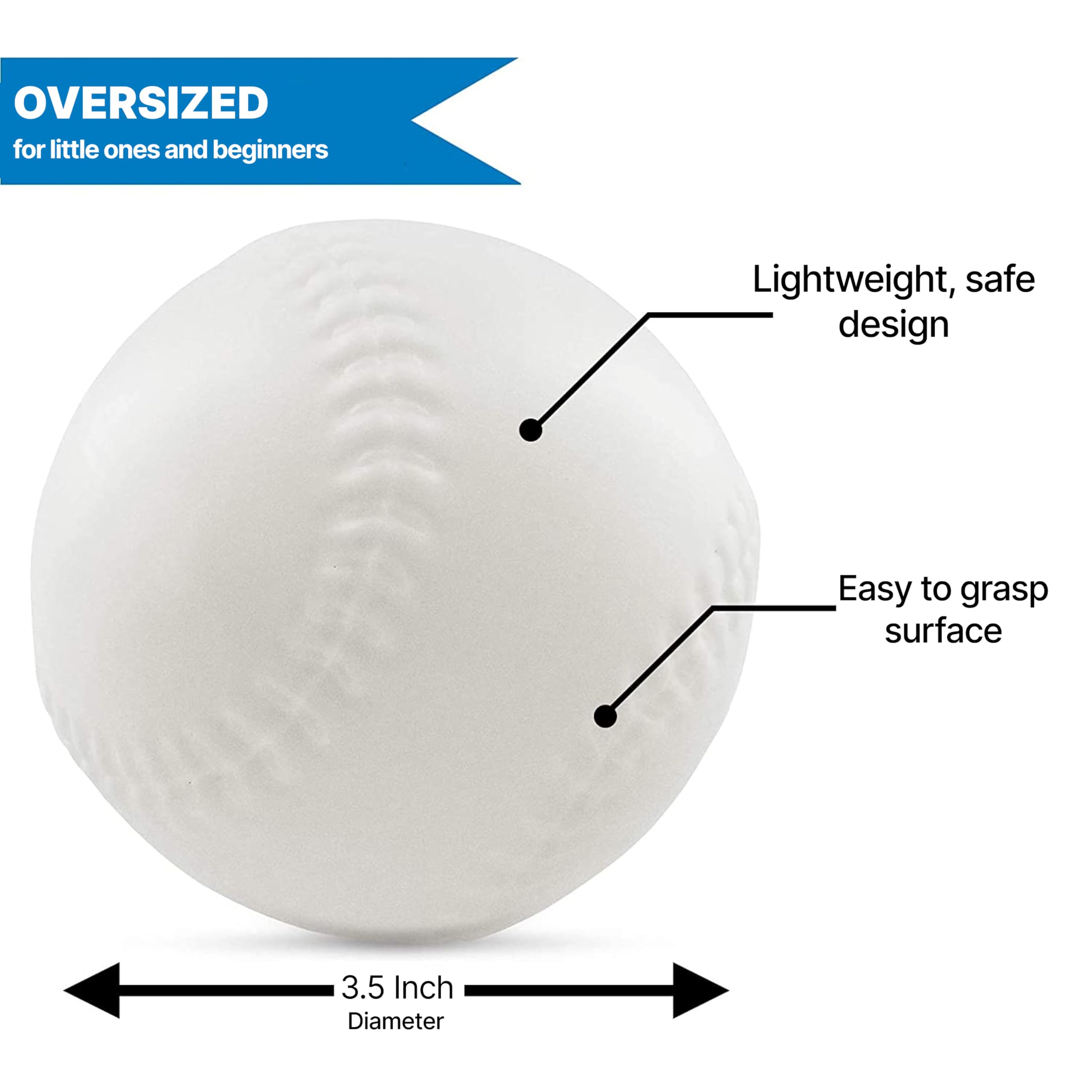 Botabee T-Ball fits TotSports tees and standard tee setups for beginners