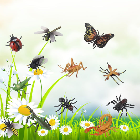 BOTICAKO butterfly figure, vibrant colors ideal for dioramas and classroom displays.