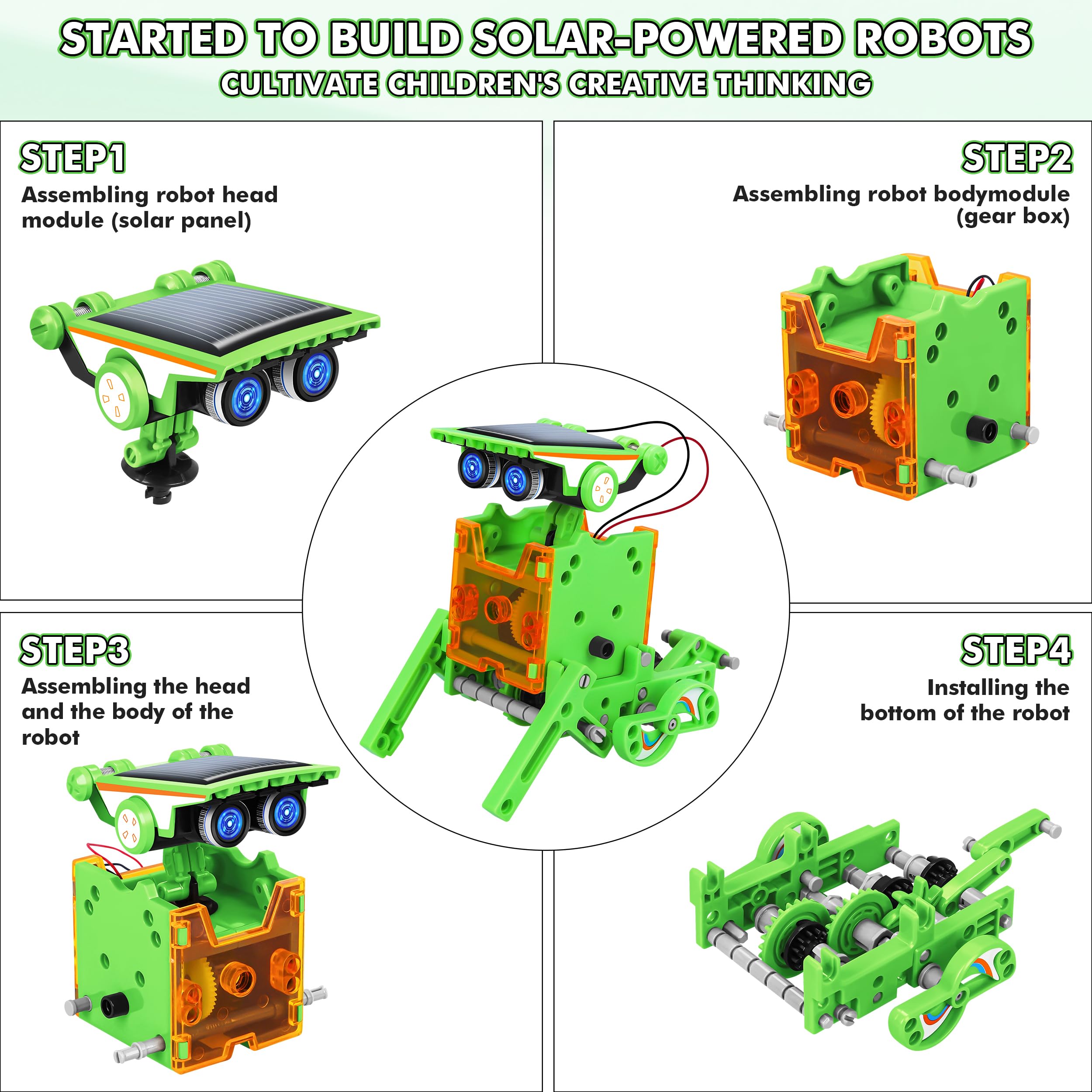 Bottleboom non-toxic ABS materials ensure safe, durable play during STEM projects.