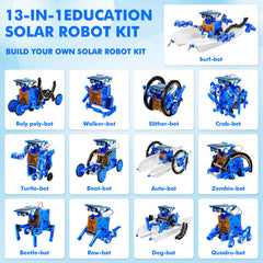 Bottleboom educational solar robot kit session builds under bright light.