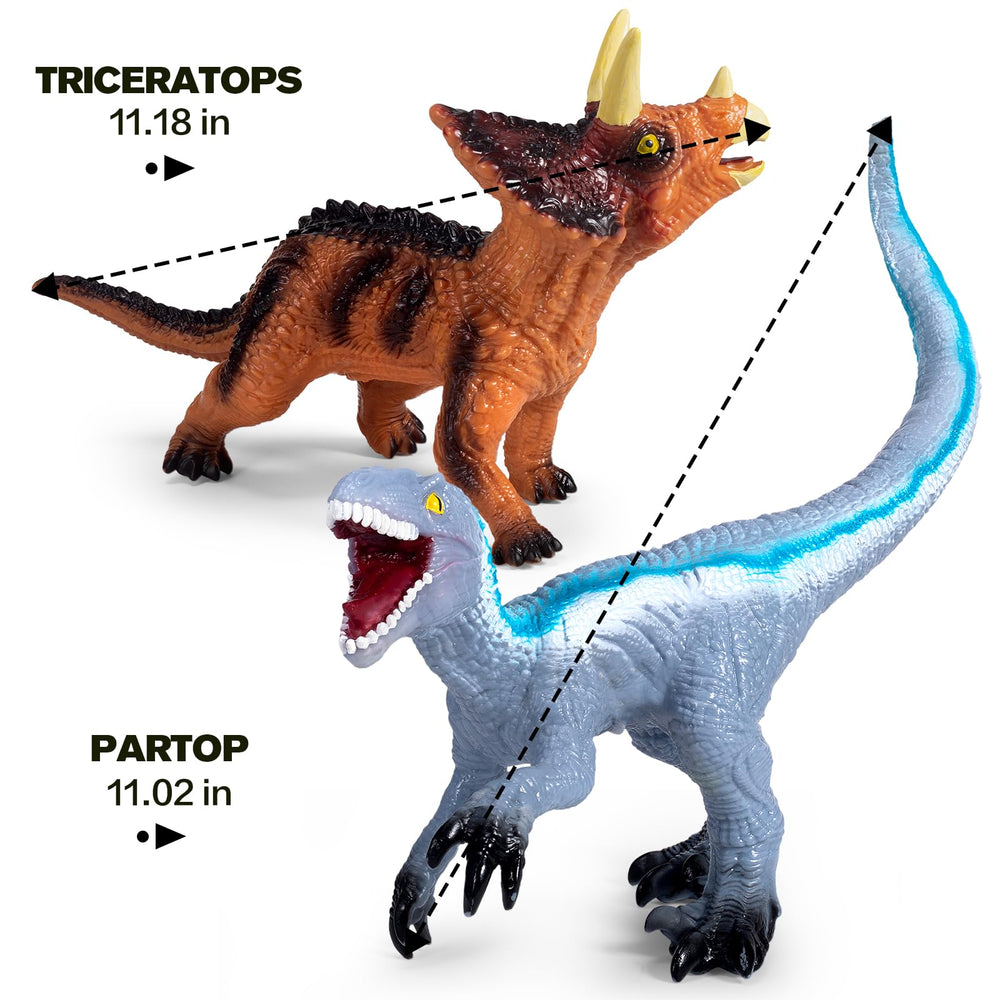BotZilla Brachiosaurus figure enhances tall-dino poses for grand display and storytelling.
