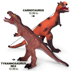 BotZilla Triceratops figure supports early science curiosity with durable, kid-friendly design.