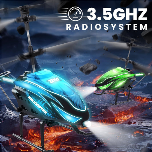 BotZilla RC Helicopter altitude hold keeps flights steady for precise practice