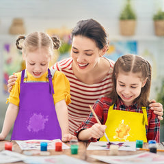 BOUBONI kids apron set ideal for classrooms, parties, and playtime.