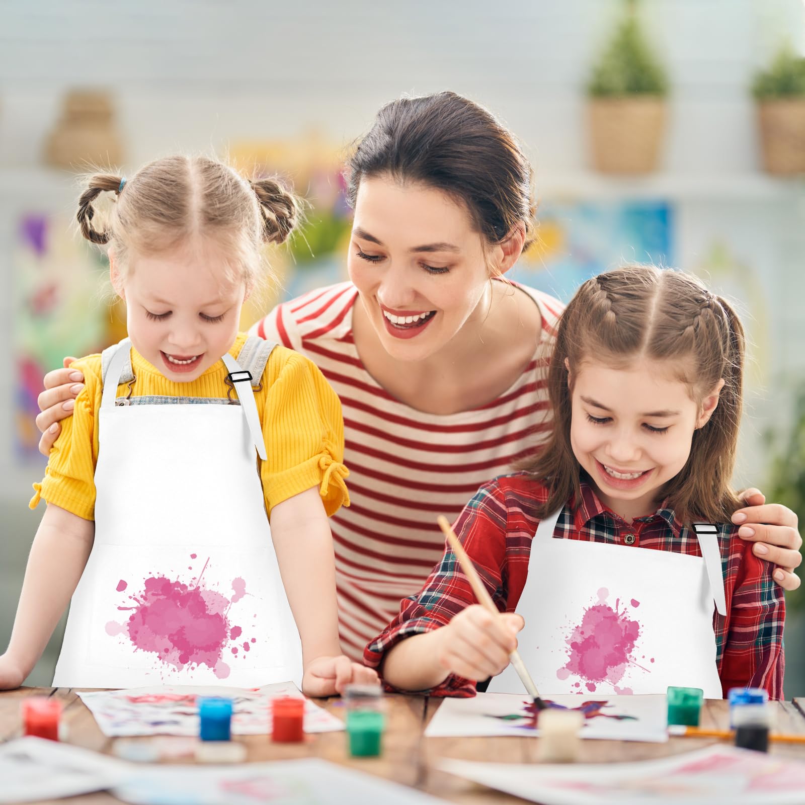 Versatile Bouboni kids apron for art, cooking, and crafts.