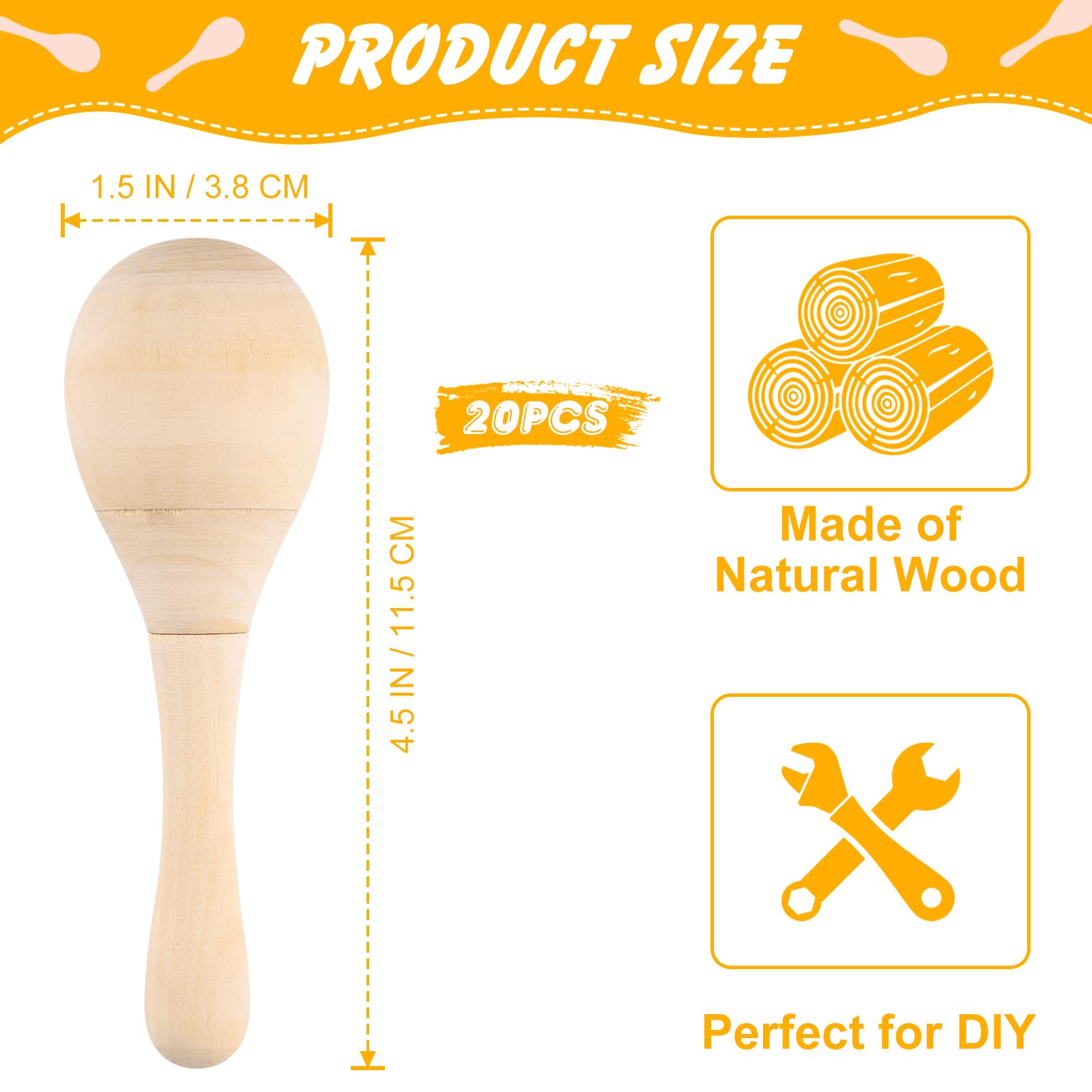 BOUBONI pens for DIY decorating and personalization of maracas