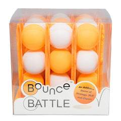 Bounce Battle Marbled Edition set laid out for family game night