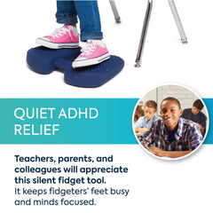 Bouncy Bands Wiggle Feet used in classroom to promote quiet movement and concentration.