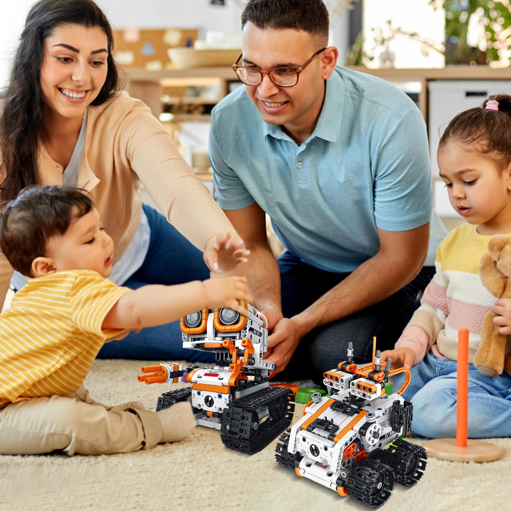 Bouraw app and remote control interface enables programmable play