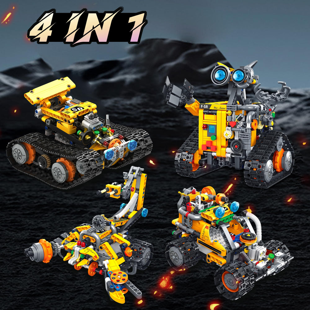 Bouraw remote-control robot in action for engaging learning and fun
