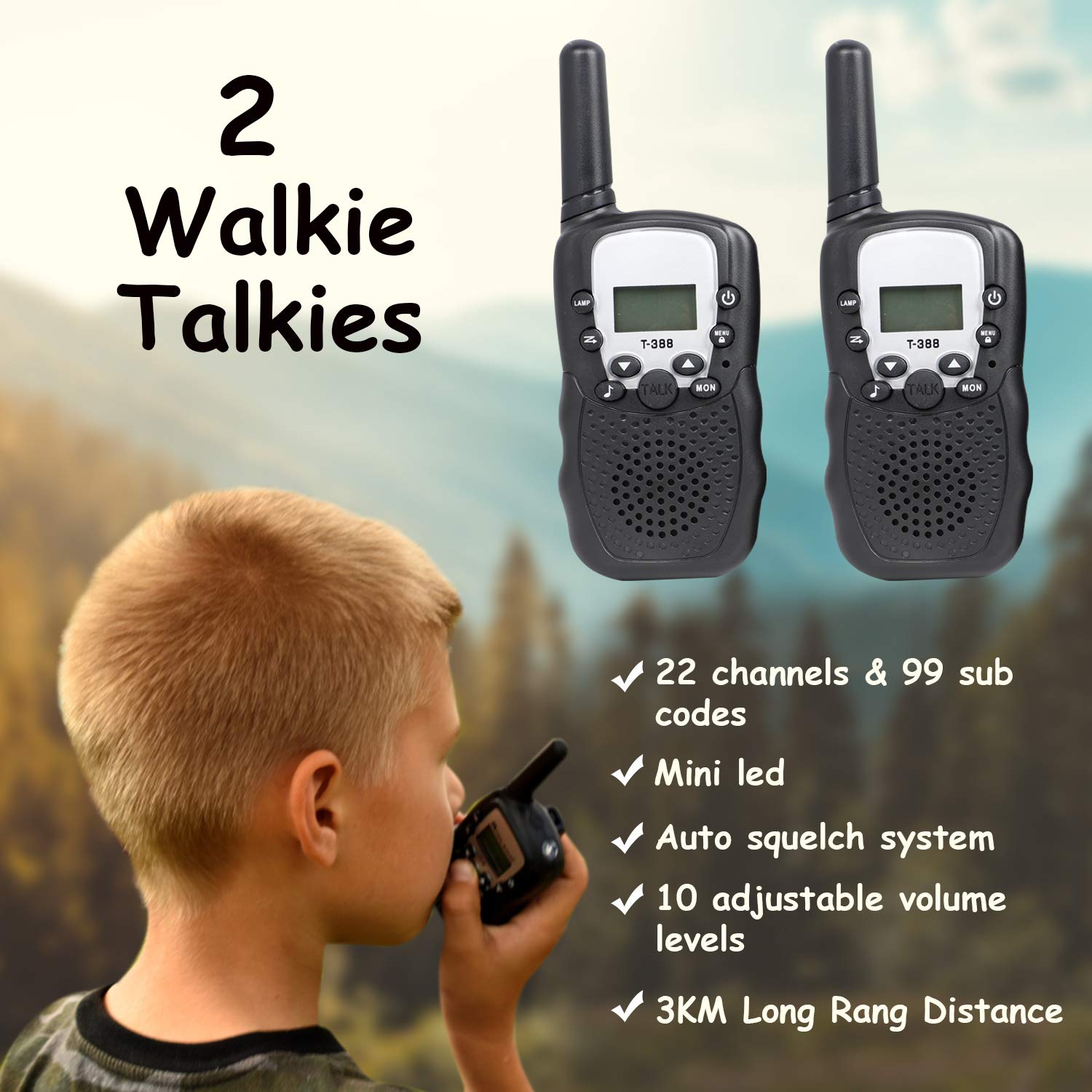 Box O' Mart binoculars for kid-friendly bird watching and nature study.