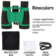 Box O' Mart hand crank flashlight providing reliable light during outdoor evenings.