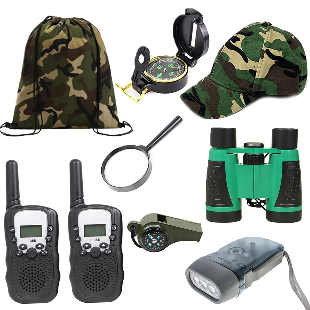 Box O' Mart outdoor adventure set offers a complete kids' exploration kit.