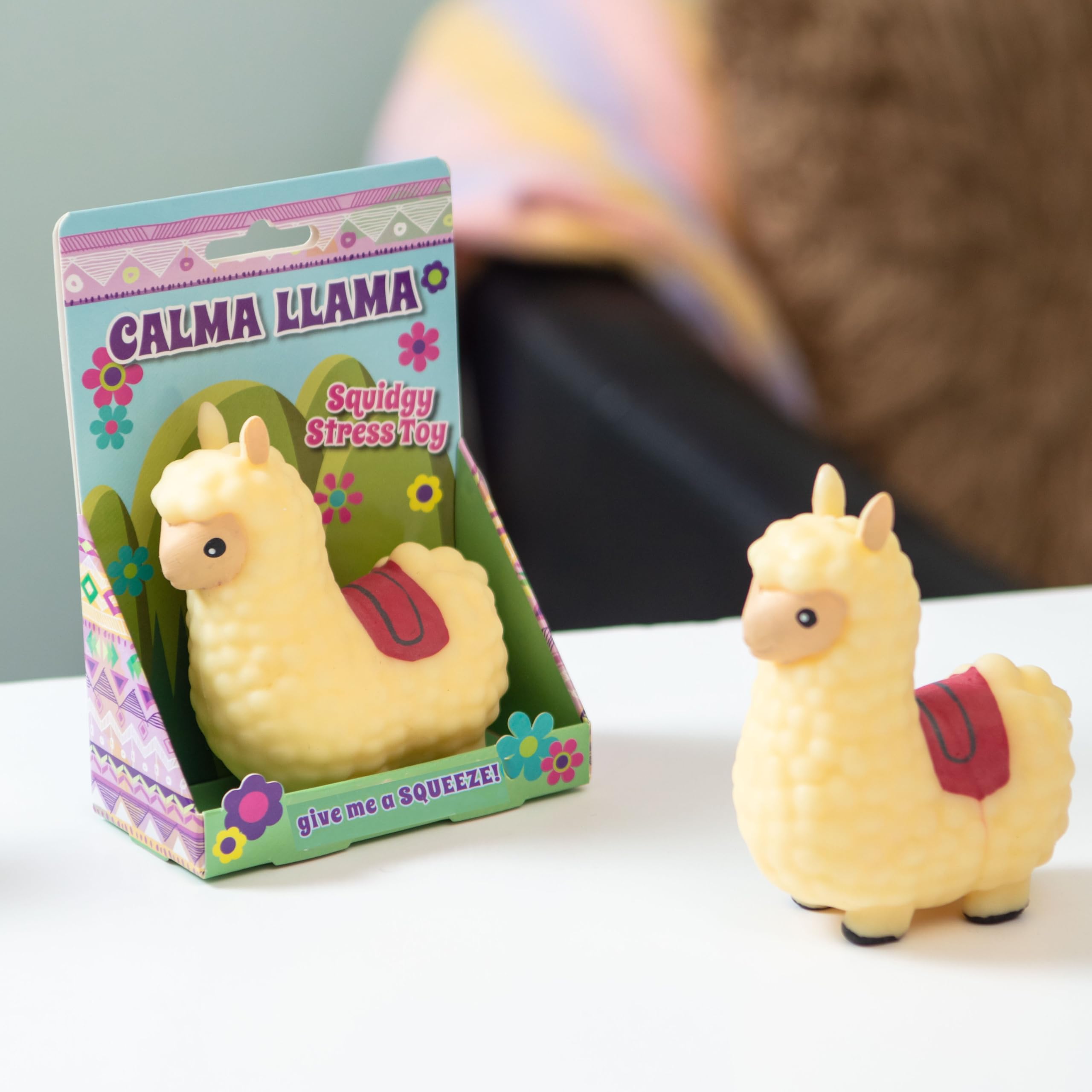 Boxer Gifts Calma Llama soft squishy texture ideal for sensory play.