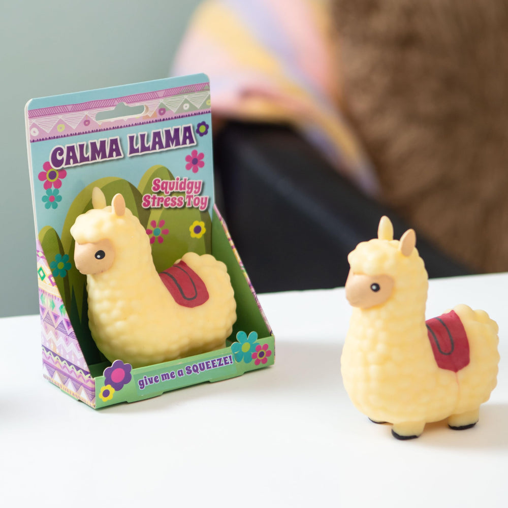 Boxer Gifts Calma Llama soft squishy texture ideal for sensory play.