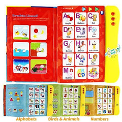 Boxiki Kids ABC sound book buttons invite interactive, screen-free practice