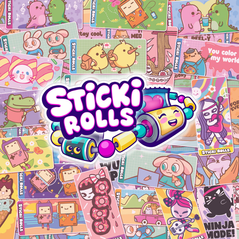 BoxLunch Sticki Rolls bracelet suits kids ages 6–12 for creative play.