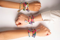 BoxLunch Sticki Rolls bracelet doubles as scrapbook decoration after use.