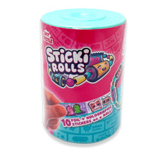 BoxLunch Sticki Rolls bracelet reveals a colorful surprise sticker when unrolled for playful craft fun.