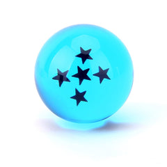 Boxtree seven balls arranged for easy counting and collection