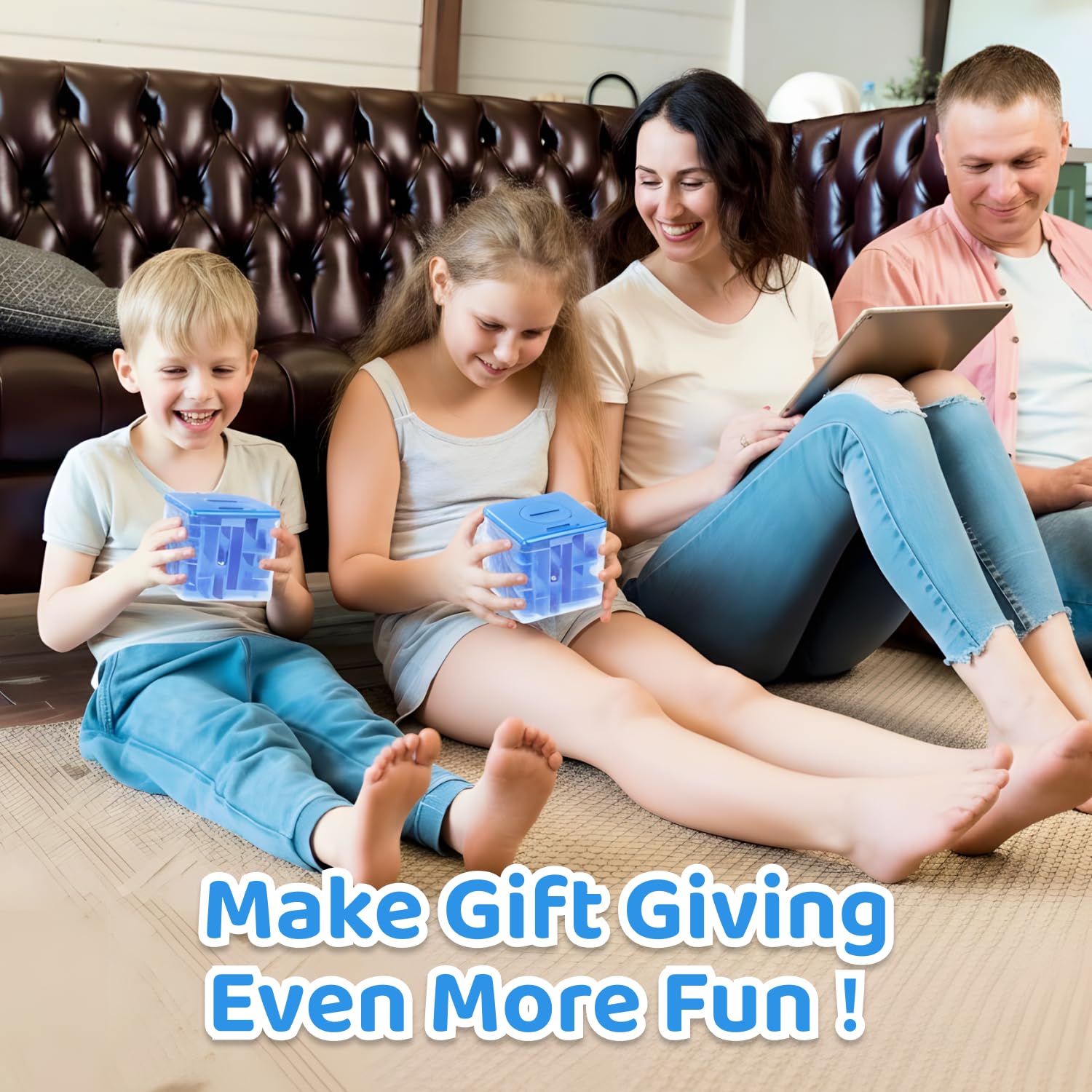 Durable, reusable Boxveria Money Maze Box with smooth mechanism
