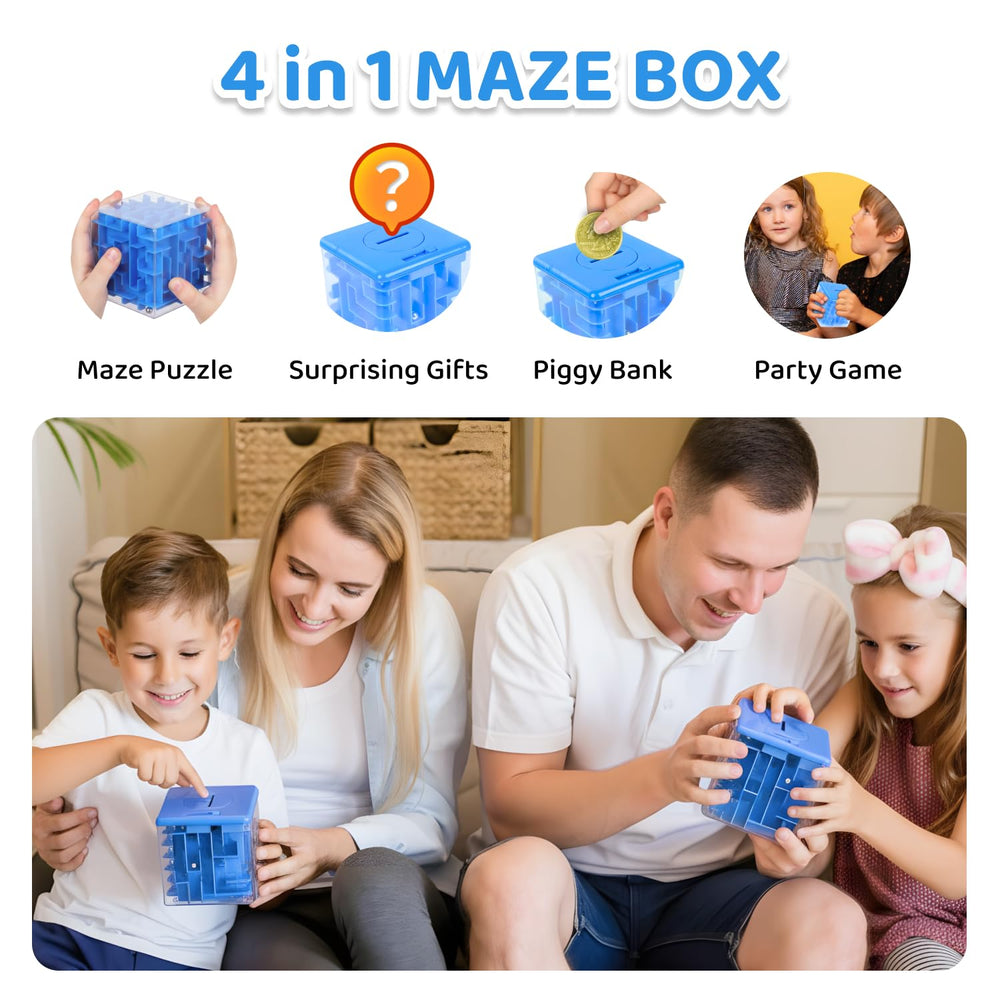 Boxveria Money Maze Box opening to reveal cash inside