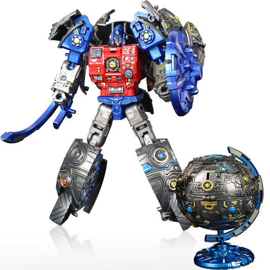 BOZOBO globe to robot transformation in action boosts imaginative play