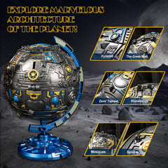 BOZOBO globe form to robot form encourages motor skills during play