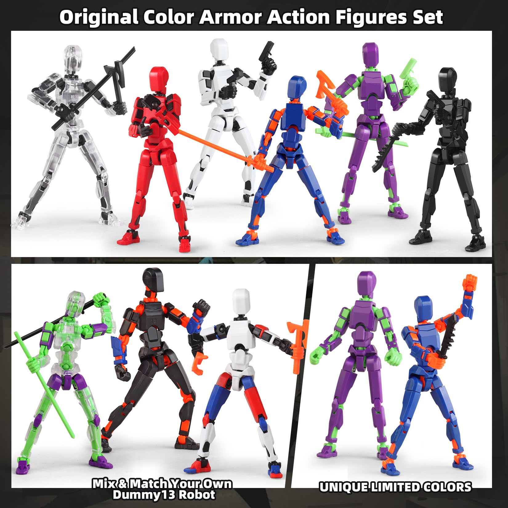BOZOBO photography prop set enhances scenes with robotic flair.