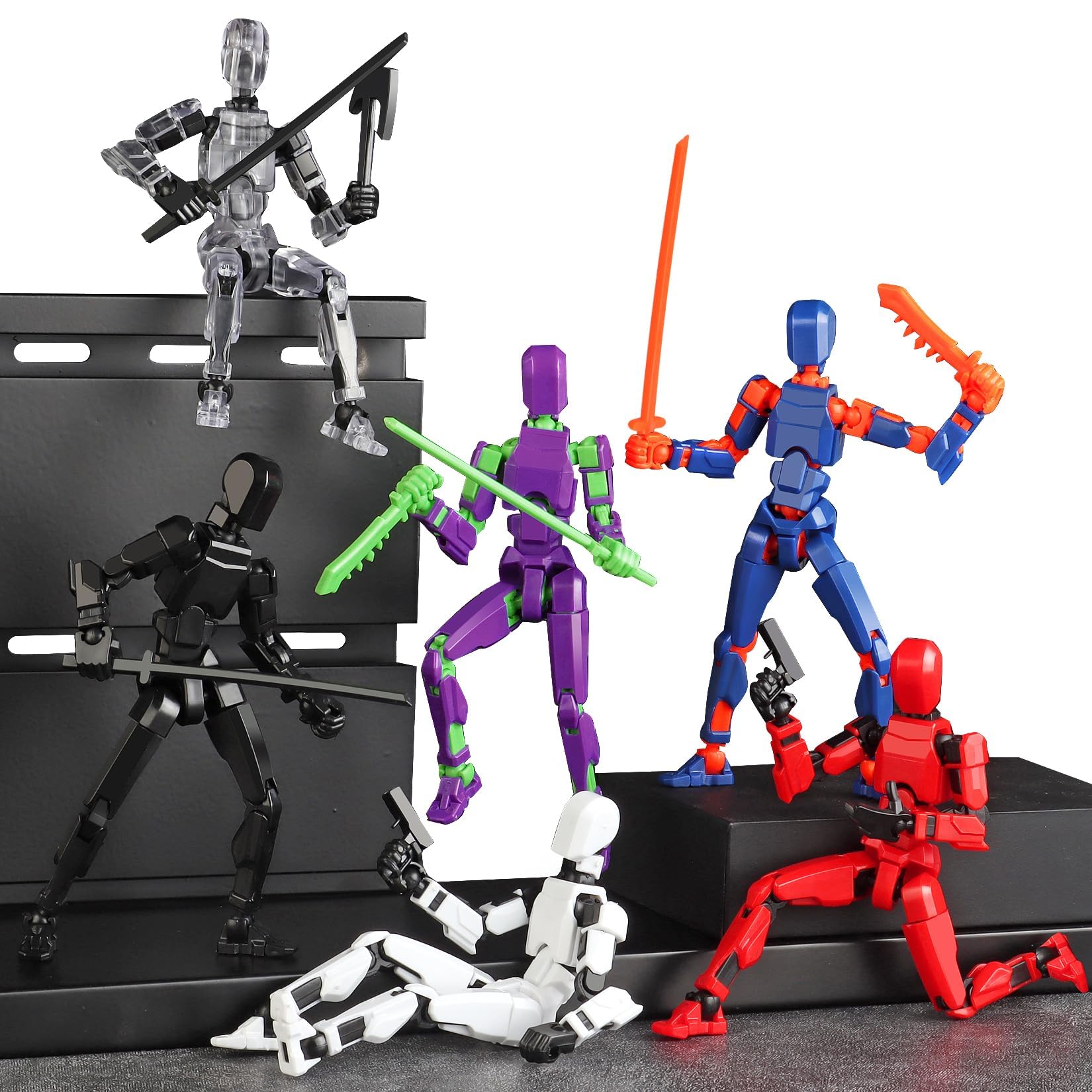 BOZOBO T13 movable joints allow dynamic poses for drawings and play.